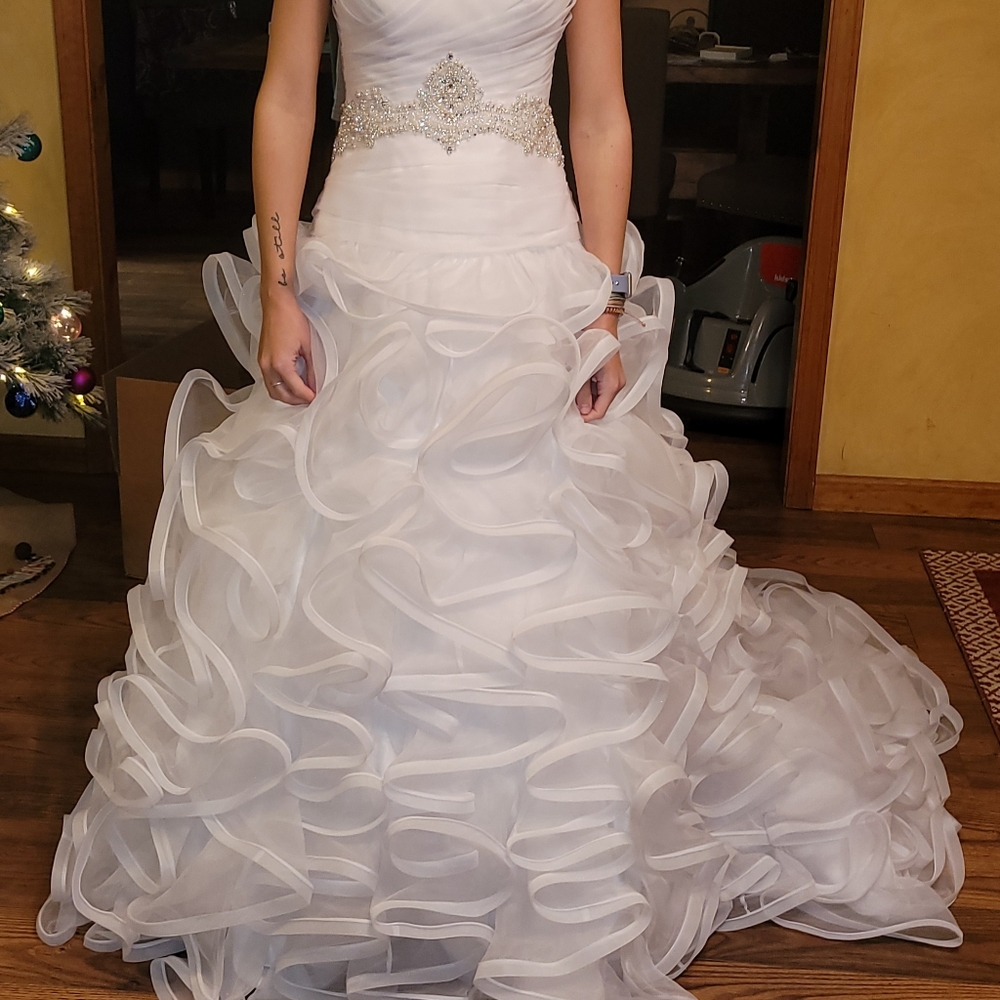David's Bridal Galina Signature wedding dress